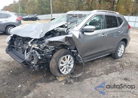 2019 Nissan Rogue Sv z USA, uszkodzony, nr VIN KNMAT2MTXKP553356